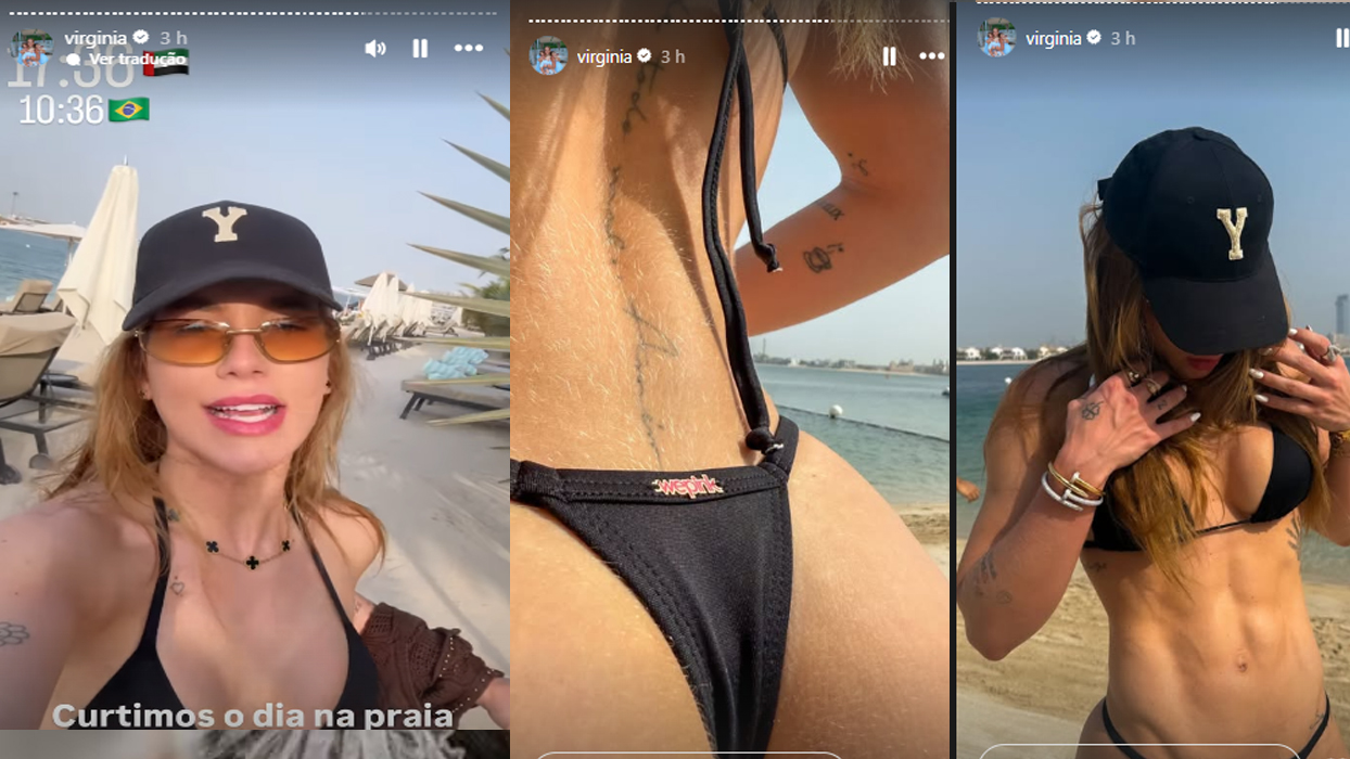 Virginia Fonseca exibe shape sarado em Dubai e mostra pelinhos dourados: ‘Uau’