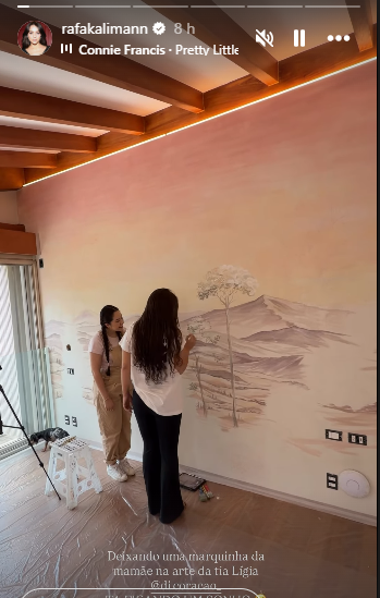 Rafa Kalimann e Nattanzinho mostram preparativos do quarto da filha Zuza: ‘Arte’ Rafa Kalimann e Nattanzinho mostram preparativos do quarto da filha Zuza: ‘Arte’