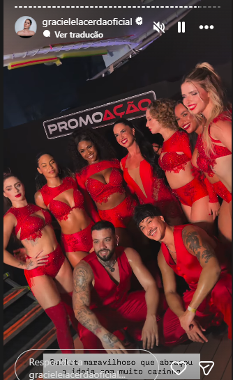 Graciele Lacerda rouba a cena ao dançar com Zezé Di Camargo em cruzeiro: ‘3ª noite’